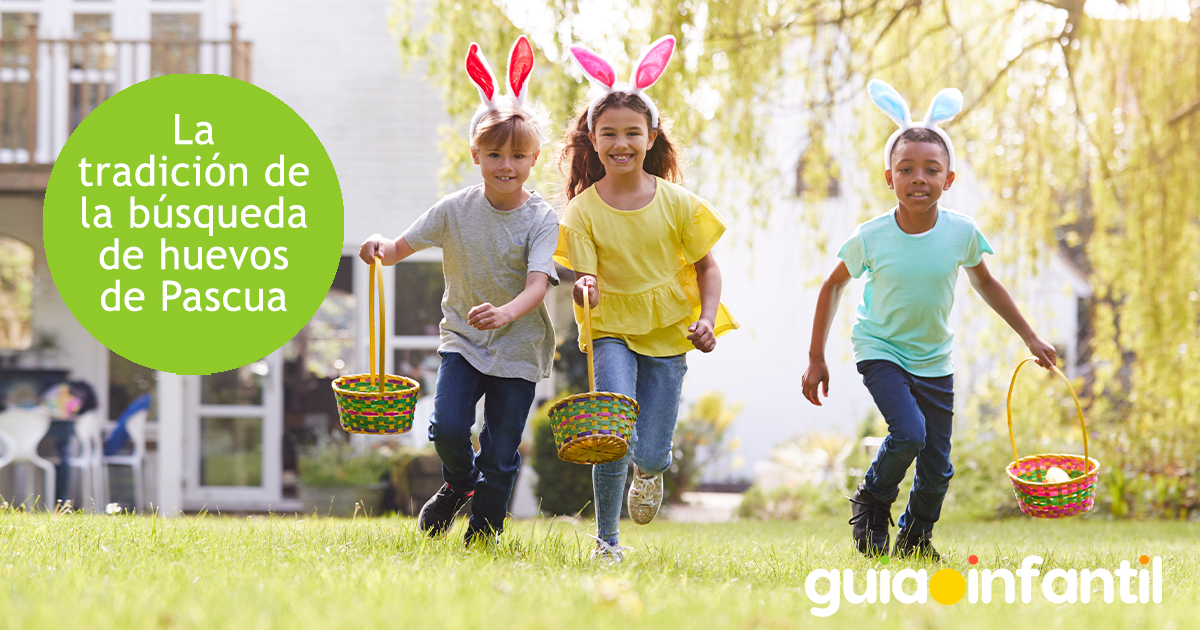 Búsqueda de los huevos de Pascua