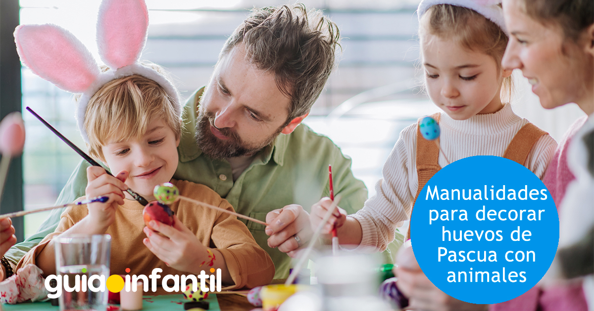 Huevos de Pascua decorados