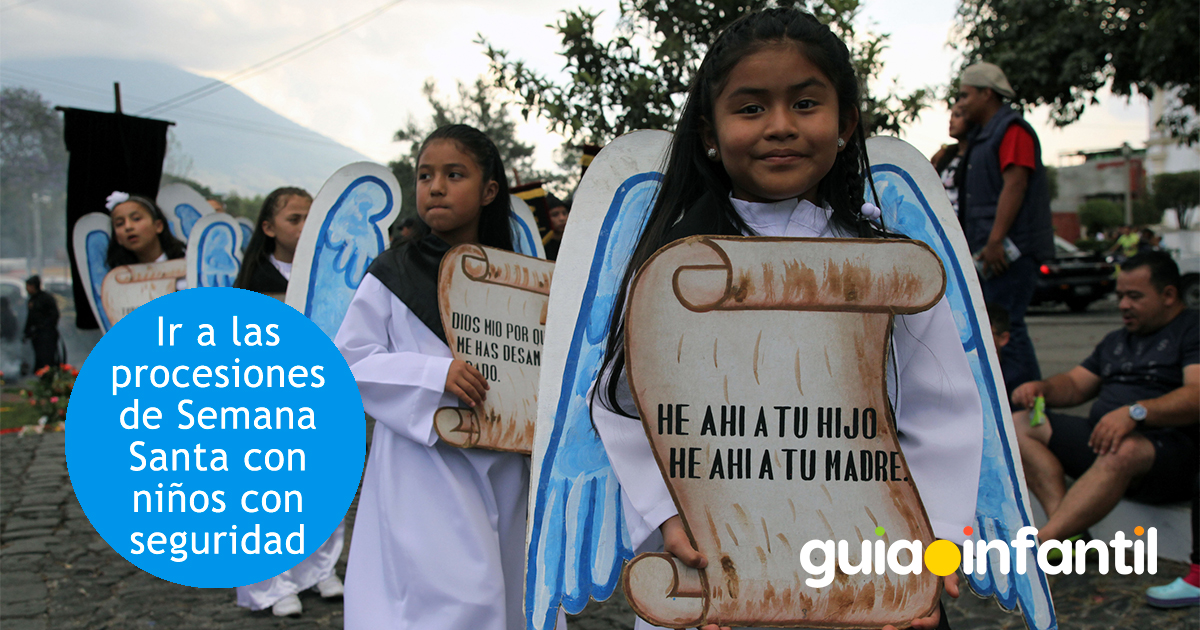 Procesiones de Semana Santa para niños