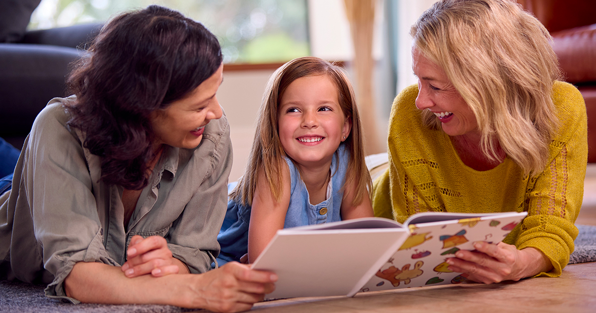 Los cuentos cortos para la familia