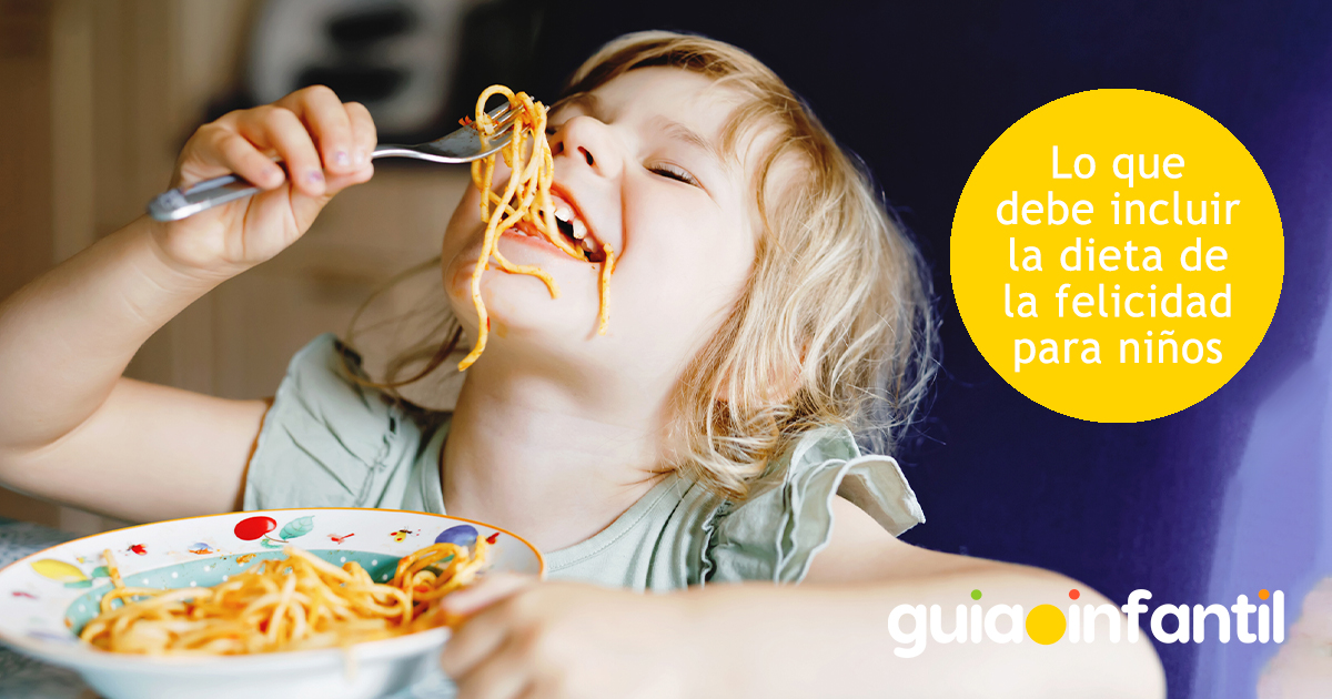 Alimentos que dan felicidad a los niños