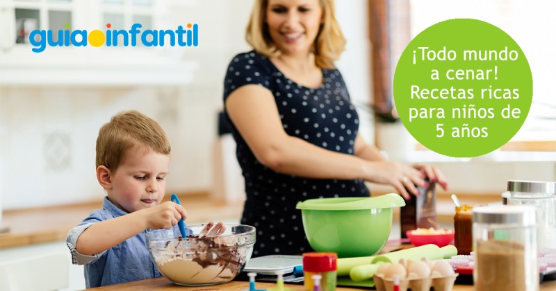 Ideas sencillas de recetas caseras y nutritivas para niños de 5 años