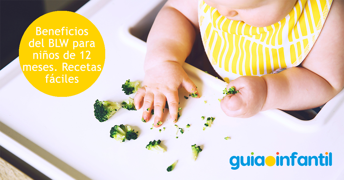 Beneficios del BLW para niños de 12 meses