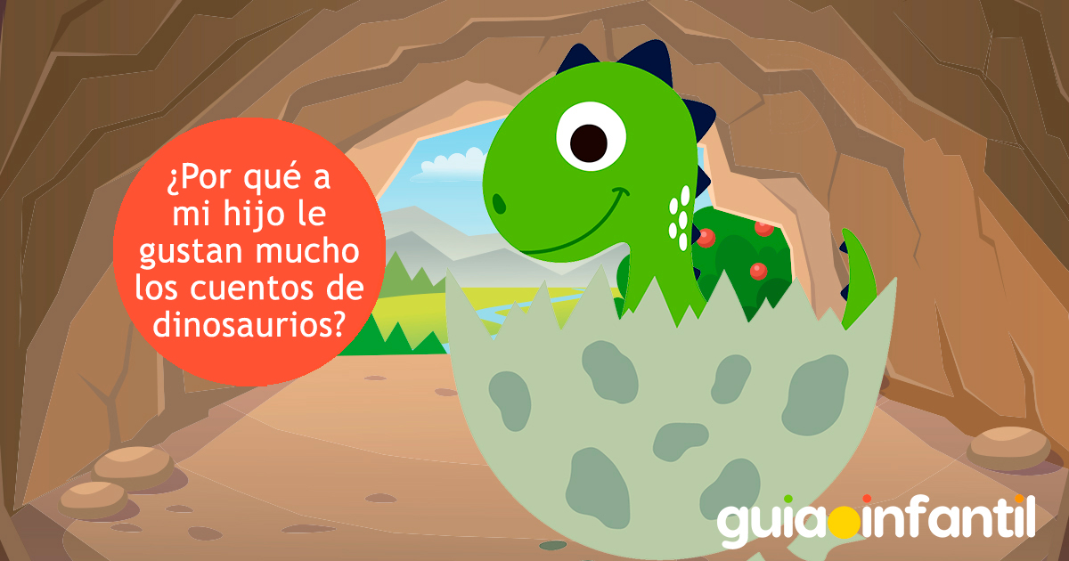 Por qué a mi hijo le gustan los cuentos de dinosaurios