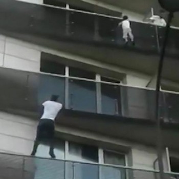 El Spiderman real que salvó a un niño de forma heroica