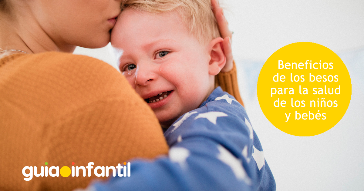 Beneficios de los besos para la salud de los niños