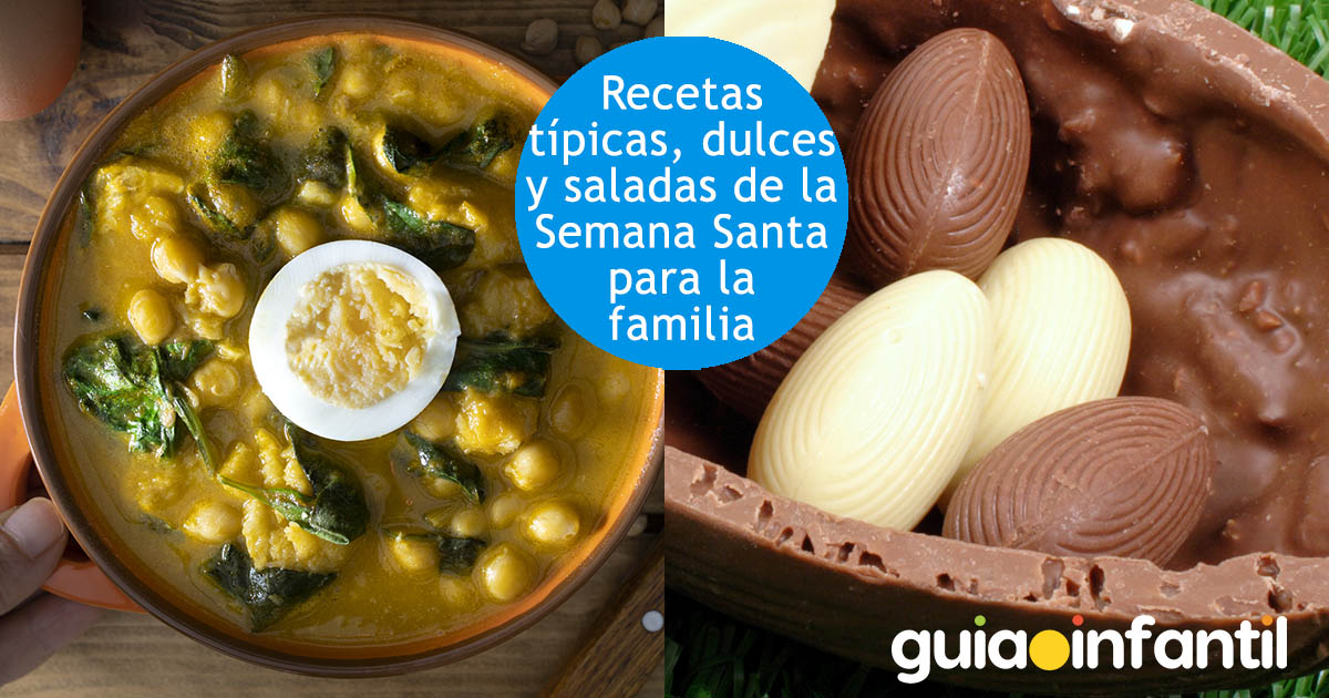 recetas de la semana santa para niños
