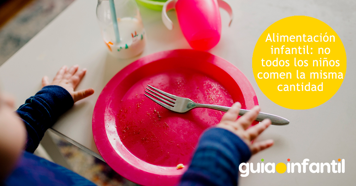 No todos los niños comen igual