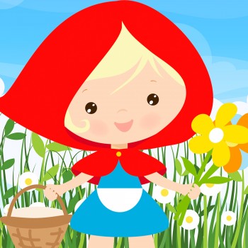 Dictados divertidos del cuento Caperucita Roja para repasar con niños