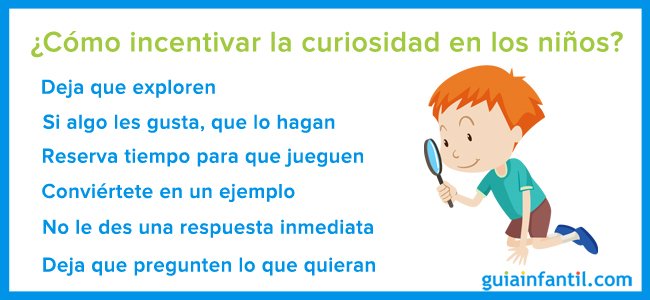 Algunos consejos para incentivar la curiosidad de los niños