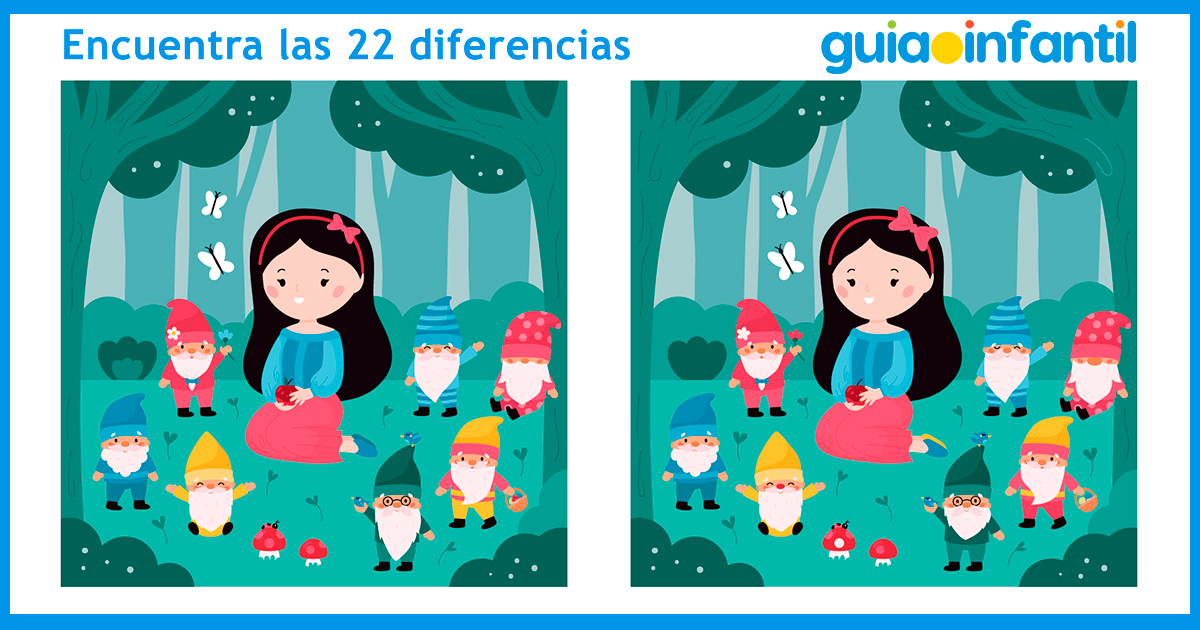 Juego del cuento Blancanieves para niños