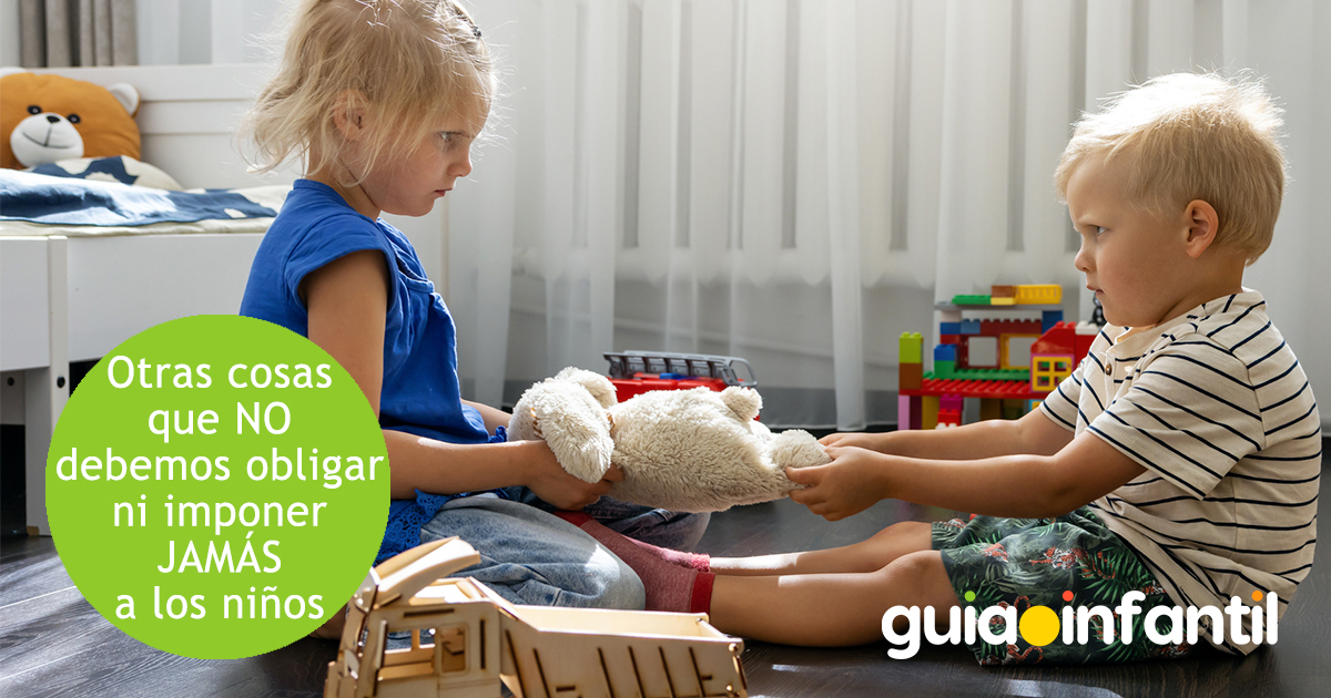 Qué no imponer jamás a los niños