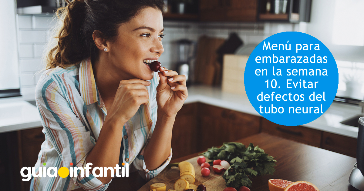 Menú para la semana 10 de embarazo