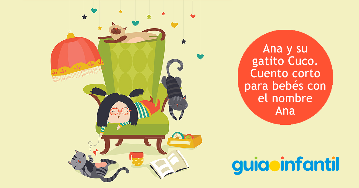 Cuento Ana y su gatito Cuco