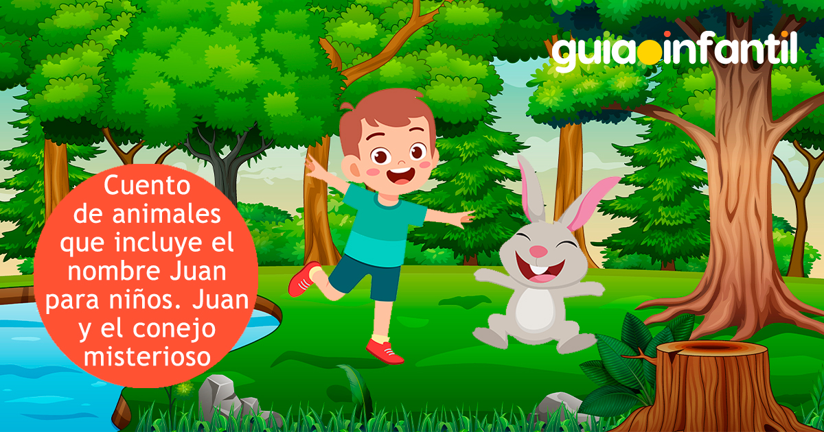 Cuento infantil, Juan y el conejo misterioso