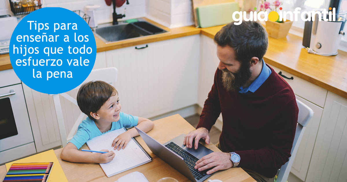 enseñar a esforzarse a los niños