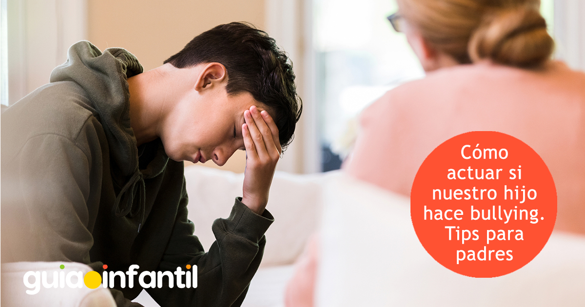 Tips para padres si su hijo hace bullying