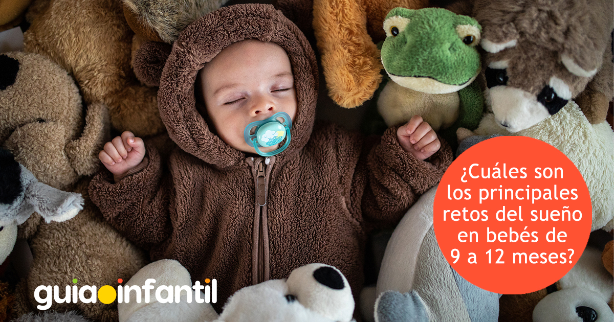 Retos del sueño en los bebés de 9 a 12 meses