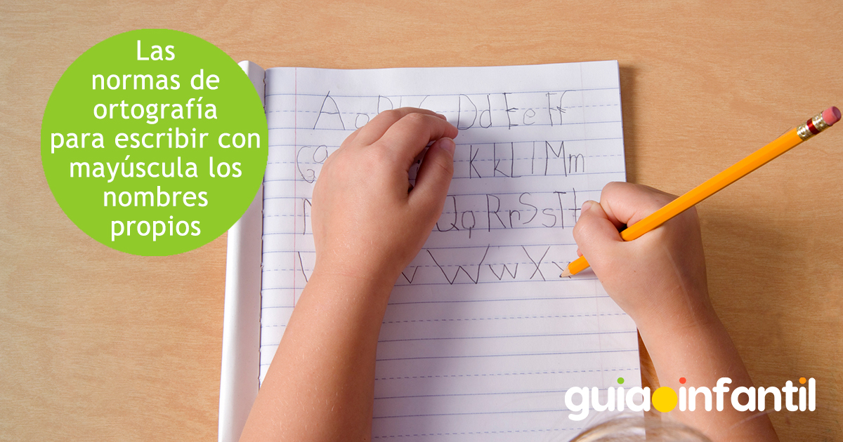 Normas de ortografía para niños