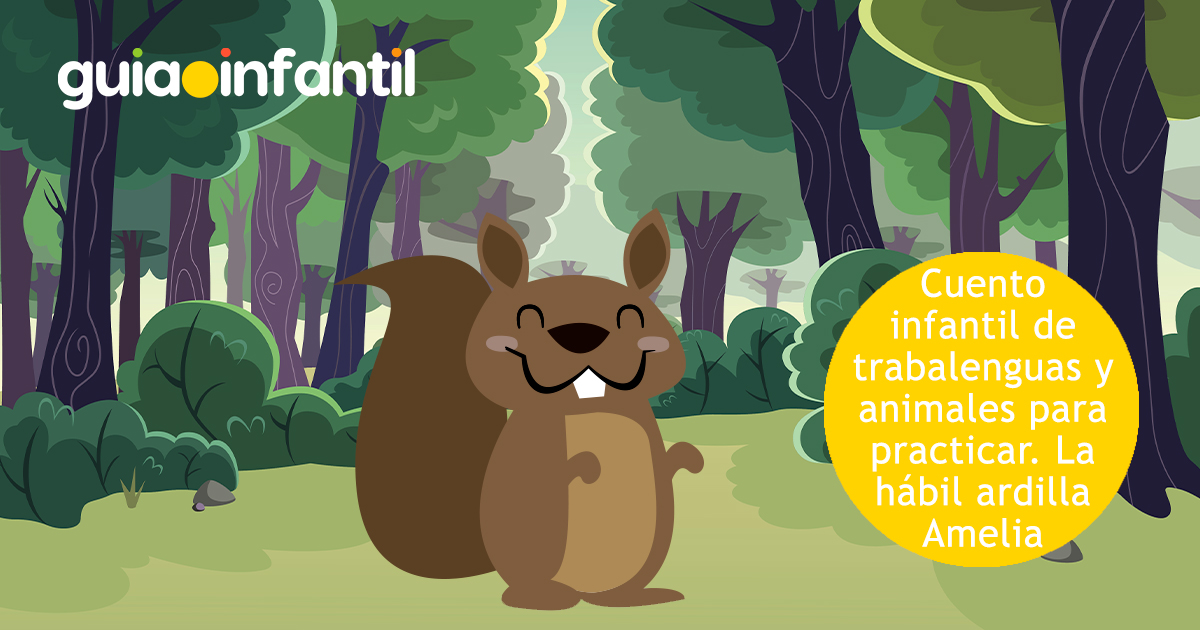 Cuento, La ardilla Amelia