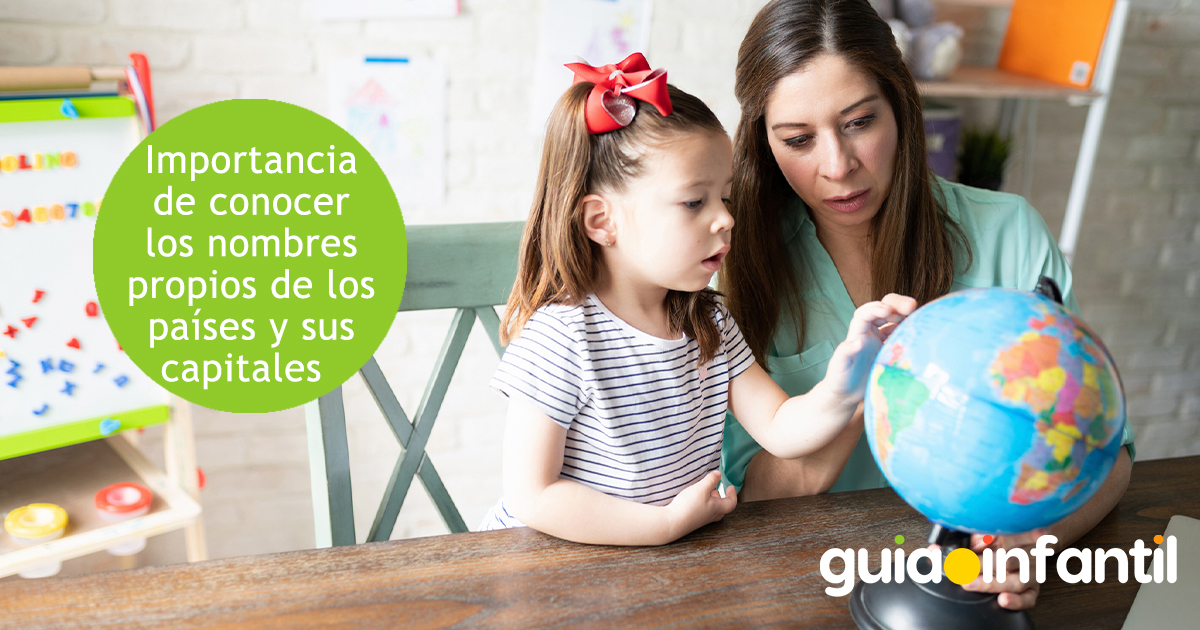 Importancia de que los niños sepan países y capitales