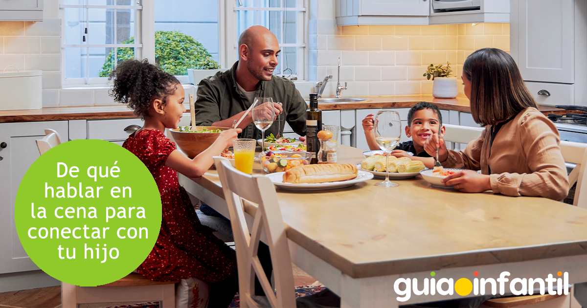 ¿De qué podemos hablar en la cena en familia?