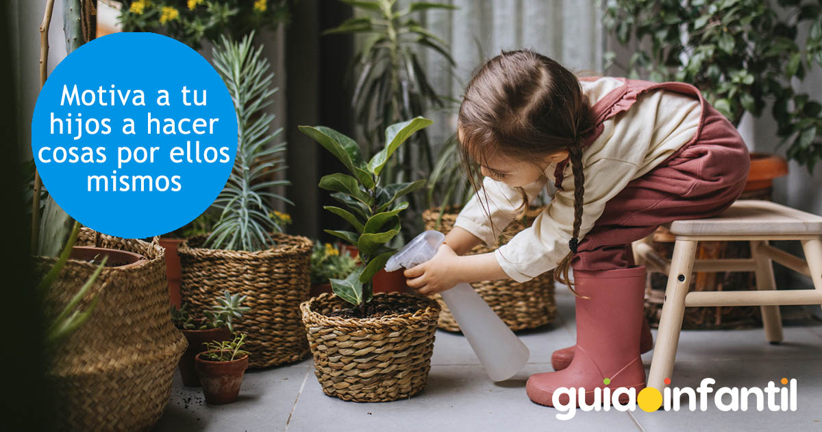 enseñar a los niños a hacer cosas por ellos mismos