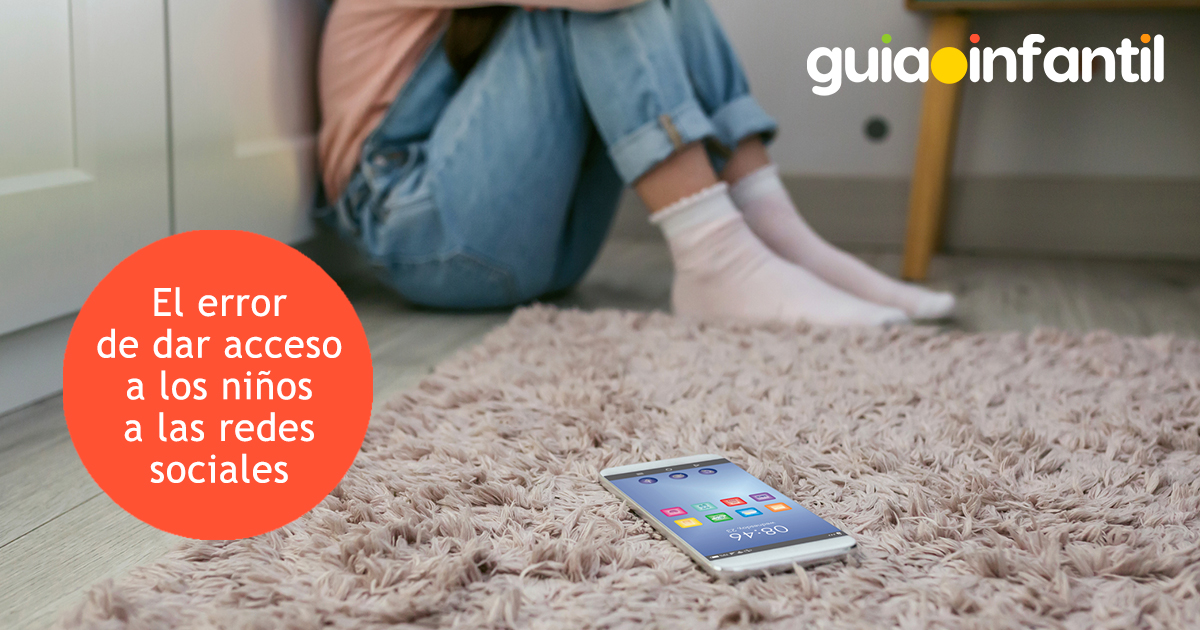 Error de dar acceso a las redes sociales a los niños