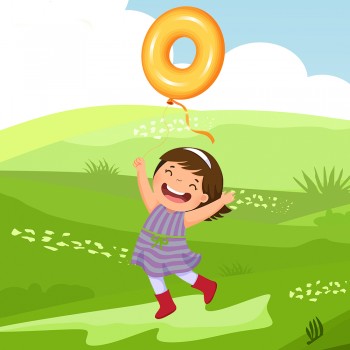 La reina es la letra O - Poemas cortos de vocales para niños para pensar