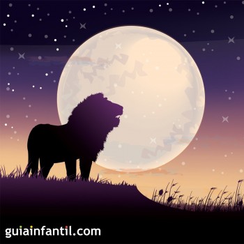 La luna muere de pena
