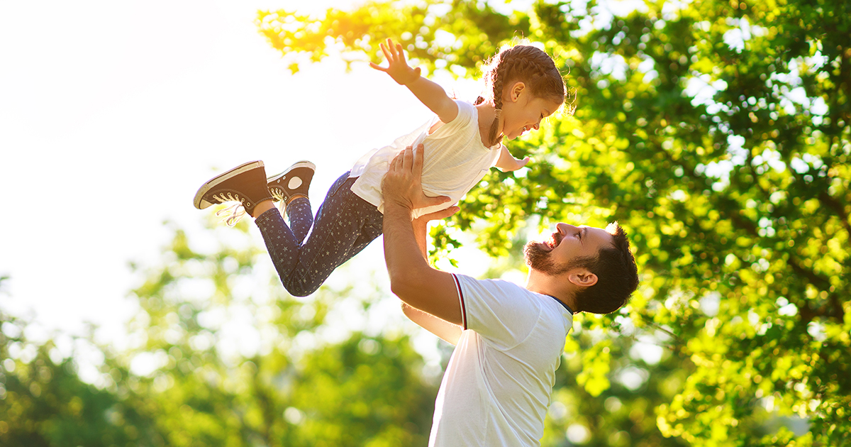 Poemas de regalo de los niños a papá