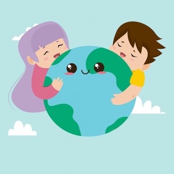 Mapamundis de animales para niños de preescolar para aprender geografía