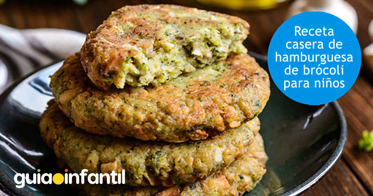 Receta de hamburguesa de brócoli