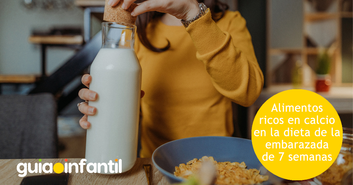 Alimentos ricos en calcio para el embarazo