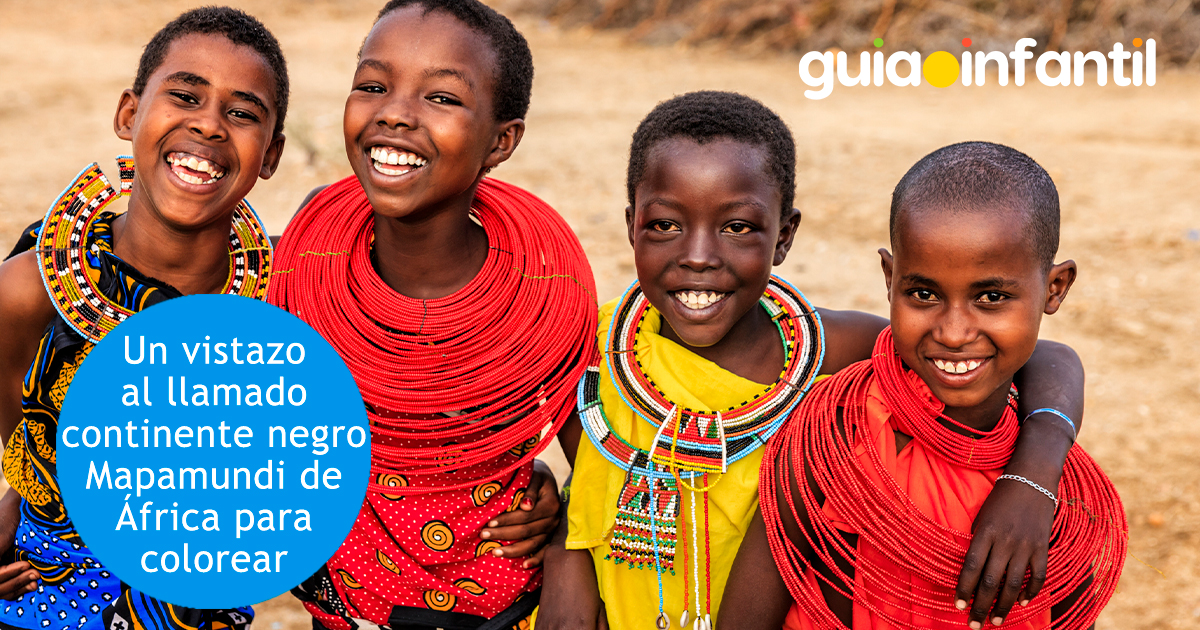 El continente africano para niños