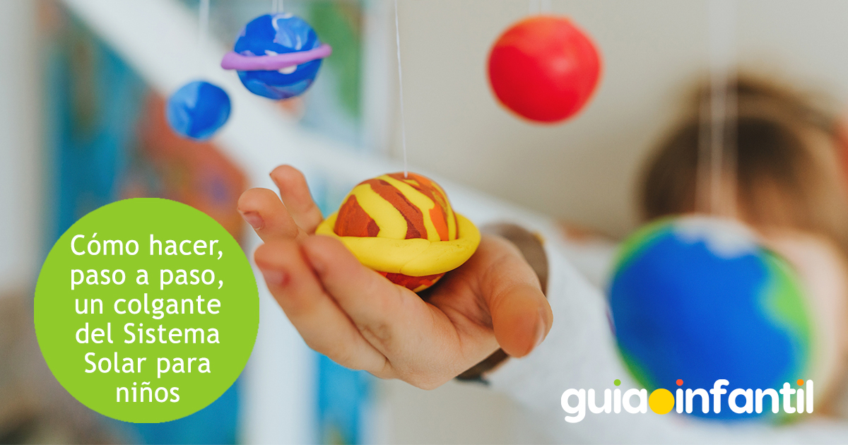 Paso a paso del sistema solar colgante