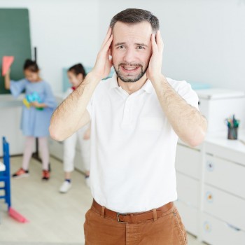 El vídeo que muestra el nivel de estrés de los profesores en las aulas