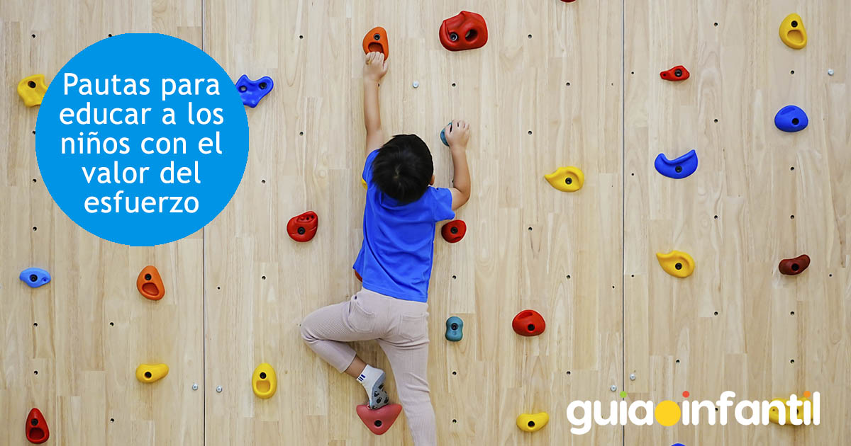 educar el esfuerzo en los niños