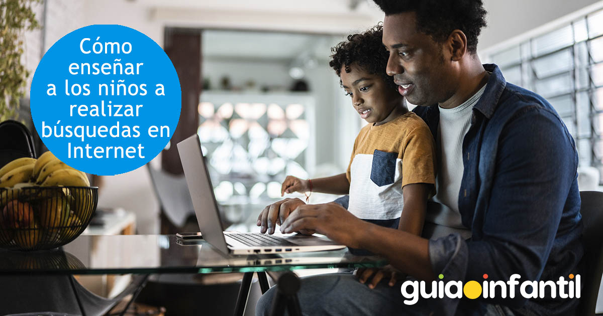 enseña a tu hijo a buscar en internet