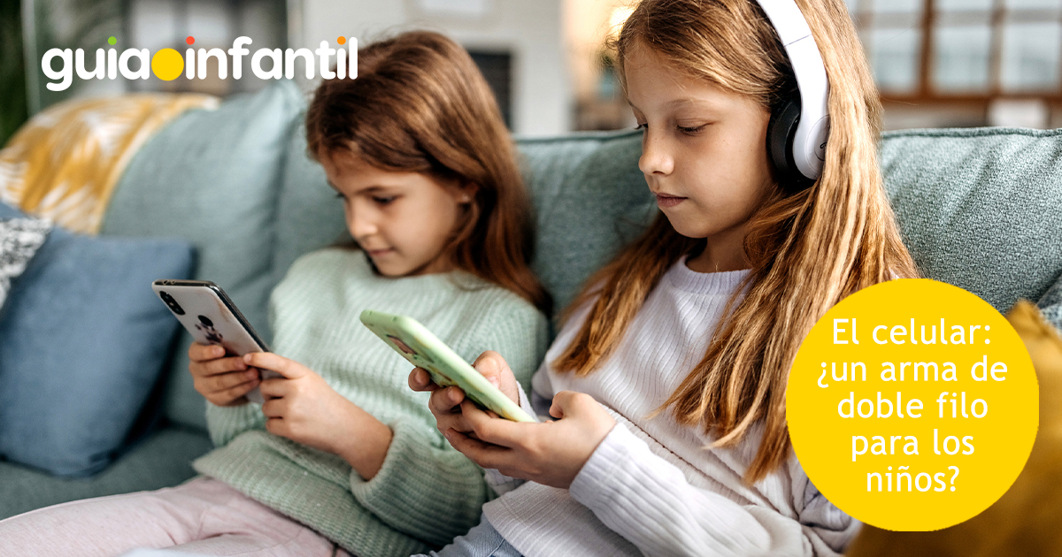 Celular arma de doble filo para los niños