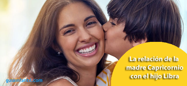 Cómo es la relación de las madres Capricornio con sus hijos Libra