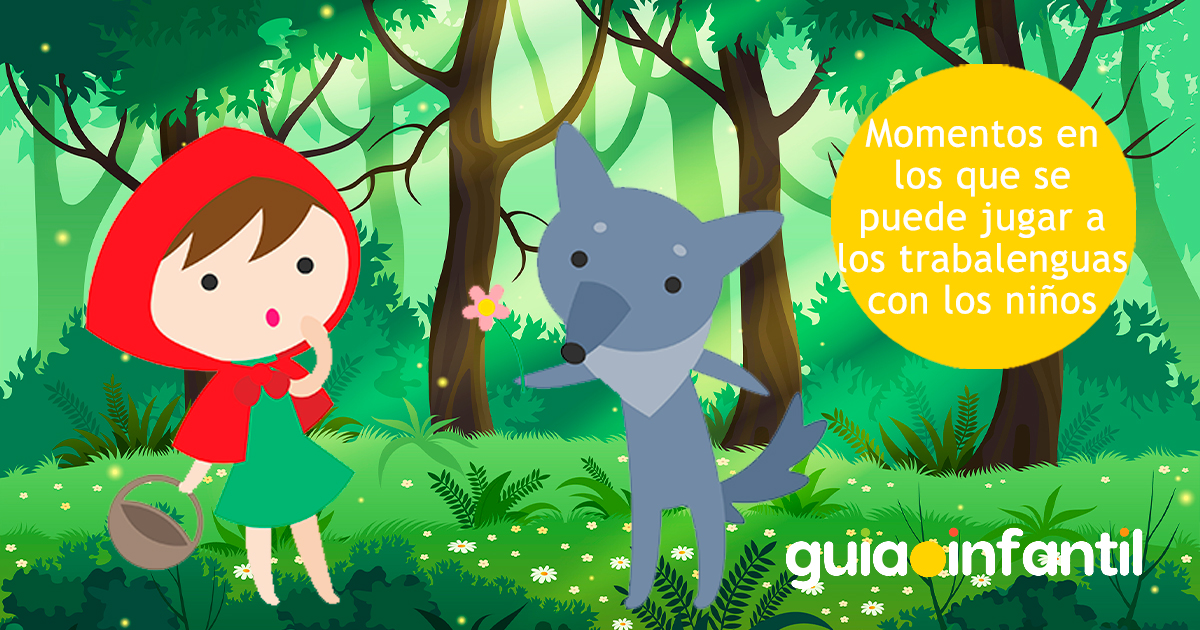 Momentos de los trabalenguas para niños