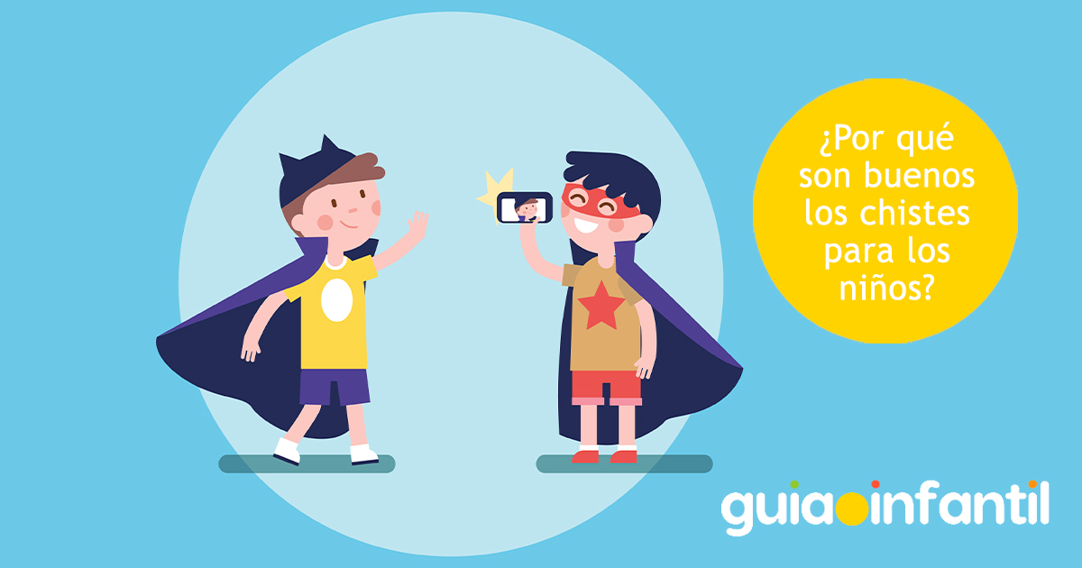Beneficios de los chistes para los niños