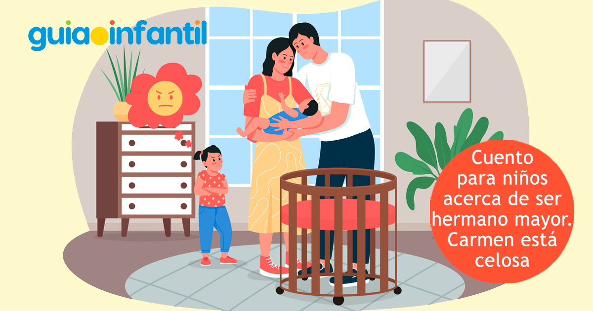 Cuento para niños sobre ser hermano mayor