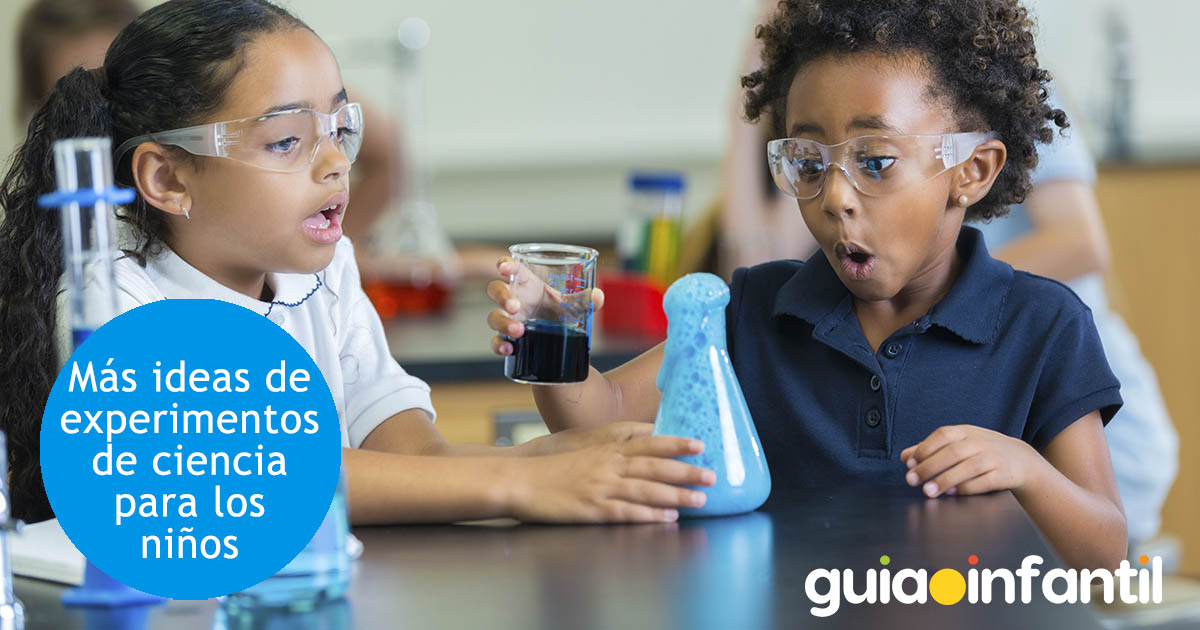 experimentos de ciencia para niños