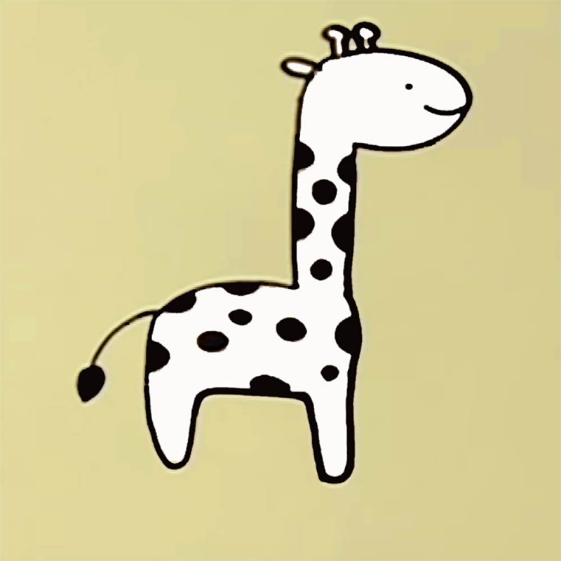  Enseña a los niños a hacer un dibujo de una jirafa paso a paso