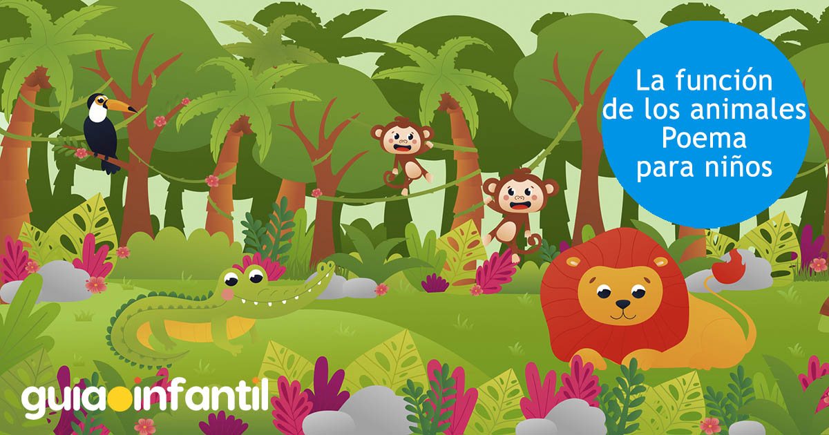 poema de animales para niños