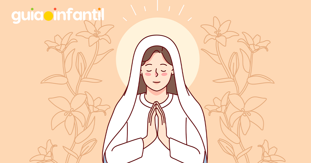 Oración del Salve Regina para niños