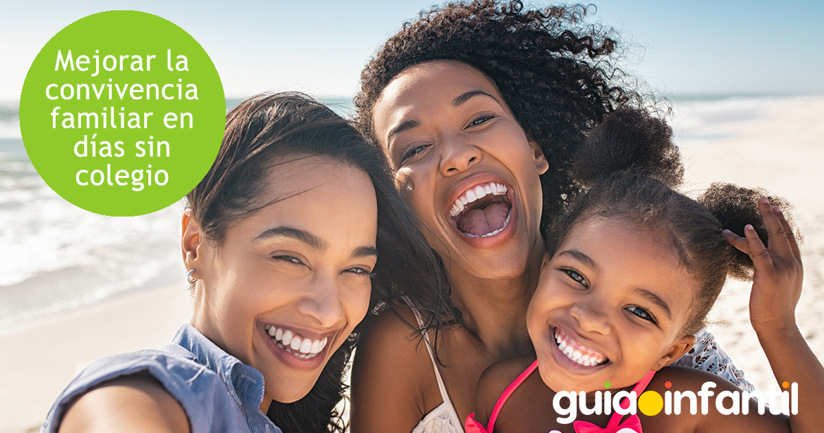 Mejorar la convivencia familiar en vacaciones con niños