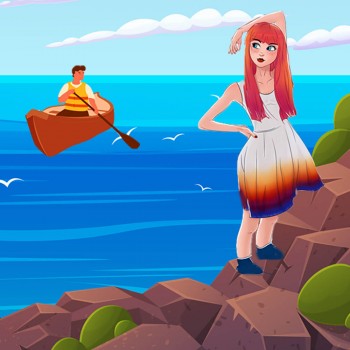 El cuento de La roca de las doncellas